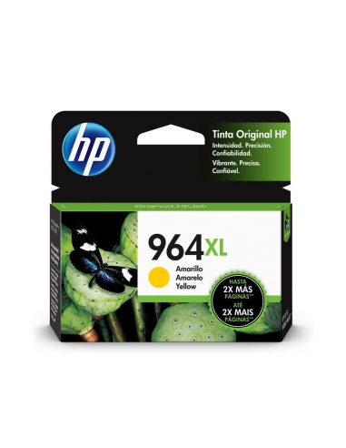 Cartucho de Tinta HP 964XL Amarillo Original 3JA56AL