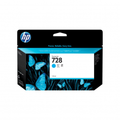 Cartucho de Tinta HP 728 Cian Original F9J67A