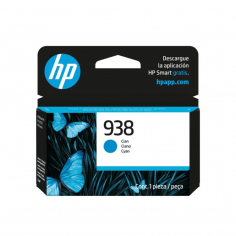 Cartucho de Tinta HP 938 Cian Original 4S6X5PL