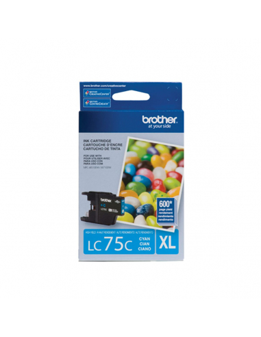 Cartucho de tinta Brother LC75C XL Cyan Original