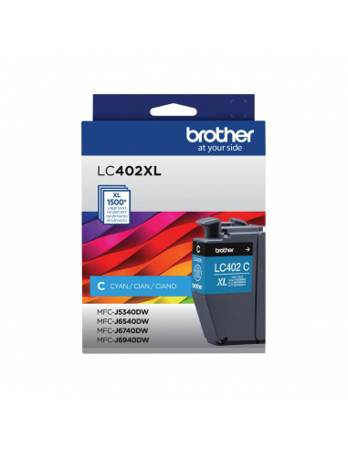 Cartucho de Tinta Brother LC402XLCS Cian Original