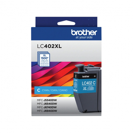Cartucho de Tinta Brother LC402XLCS Cian Original