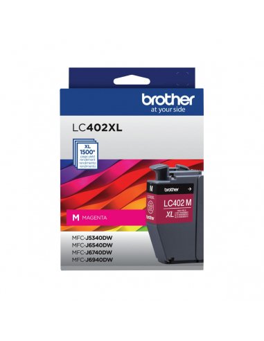 Cartucho de Tinta Brother LC402XLMS Magenta Original