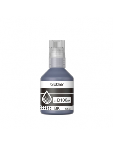 Botella de Tinta Brother BTD100BK Negro Original