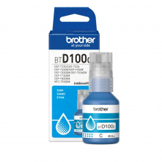 Botella de Tinta Brother BTD100C Cian Original