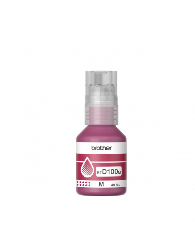 Botella de Tinta Brother BTD100M Magenta Original
