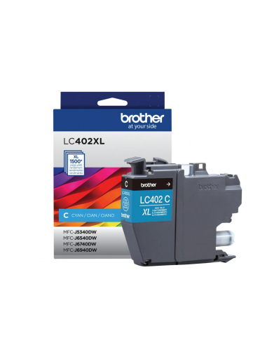 Cartucho de Tinta Brother LC402XLCS Cian Original