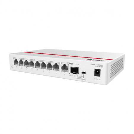 Switch Huawei S110-8T2ST 8 Puertos RJ-45 y 1 Puerto SFP - 98012199 Switch Huawei S110-8T2ST 8 Puertos RJ-45 y 1 Puerto SFP - 98012199
