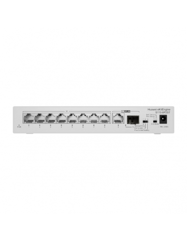 Switch Huawei S110-8P2ST 8 Puertos RJ-45 y 1 Puerto SFP Switch Huawei S110-8P2ST 8 Puertos RJ-45 y 1 Puerto SFP