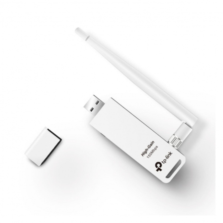 Adaptador USB TP-LINK TL-WN722N Inalámbrico