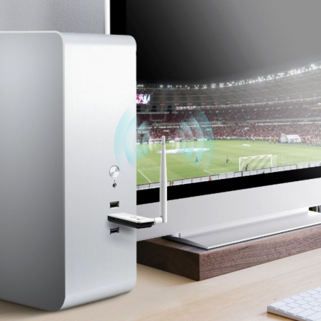 Adaptador USB TP-LINK TL-WN722N Inalámbrico