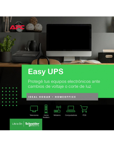 UPS APC Easy 800VA - BV800I-AR