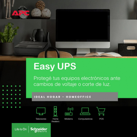 UPS APC Easy 800VA - BV800I-AR