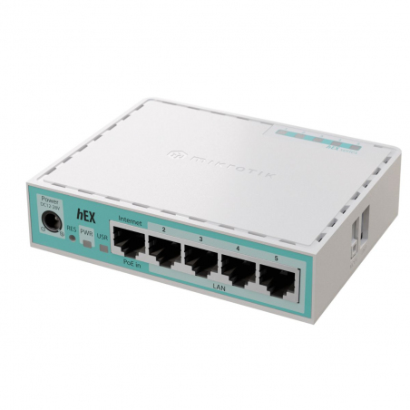 Router MikroTik E50UG 5 Puertos Gigabit