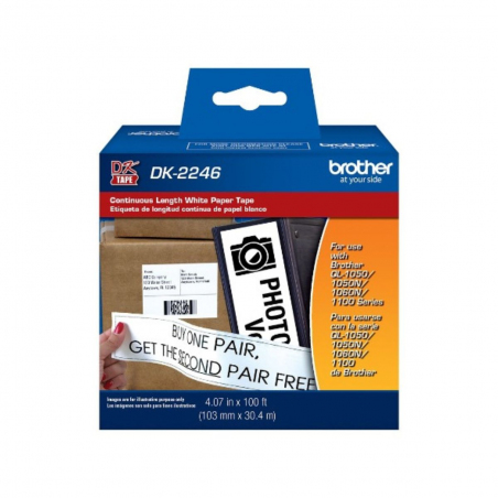 Cinta Brother DK-2246 Continua 103 mm x 30.4 mts