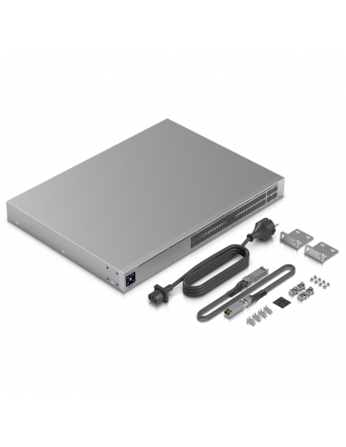 Switch UBIQUITI USW-PRO-AGGREGATION 28 Puertos SFP- 4 Puertos SFP28 Switch UBIQUITI USW-PRO-AGGREGATION 28 Puertos SFP- 4 Puertos SFP28