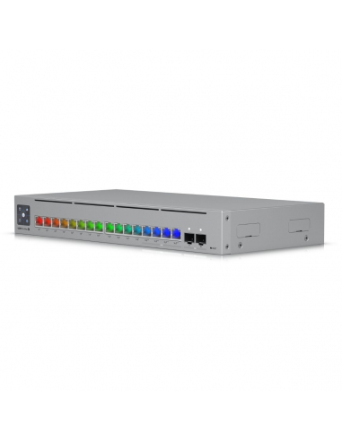 Switch UBIQUITI USW-PRO-MAX-16-POE - 16 Puertos Gigabit con PoE Switch UBIQUITI USW-PRO-MAX-16-POE - 16 Puertos Gigabit con PoE