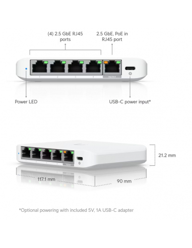 Switch Ubiquiti USW-FLEX-MINI