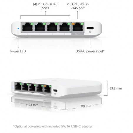 Switch Ubiquiti USW-FLEX-MINI