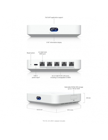 Router Cloud Gateway Ubiquiti UCG-MAX