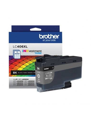 Cartucho de Tinta Brother LC406XLBKS Negro Original