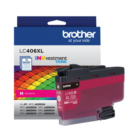 Cartucho de Tinta Brother LC406XLMS Magenta Original