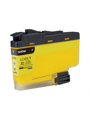 Cartucho de Tinta Brother LC406XLYS Amarillo Original