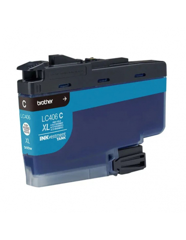 Cartucho de Tinta Brother LC406XLCS Cian Original
