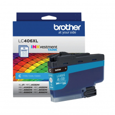 Cartucho de Tinta Brother LC406XLCS Cian Original
