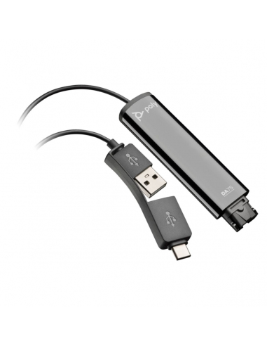 Adaptador Poly DA75 QD a USB-A/ USB-C