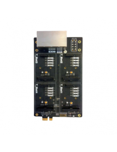 Placa de expansión Yeastar EX08 para 4 módulos SO/S2/O2/GSM p/S100/S300