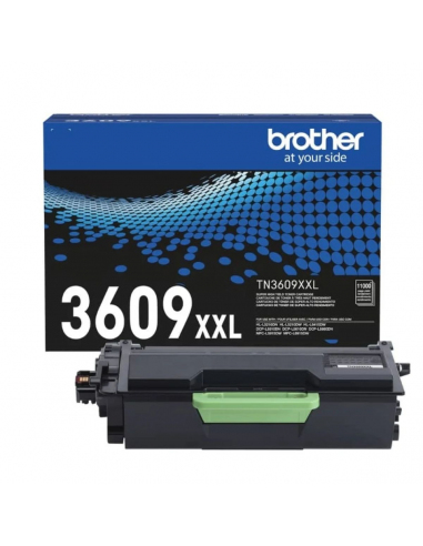 Cartucho Tóner Brother TN-3609XXL Negro Original