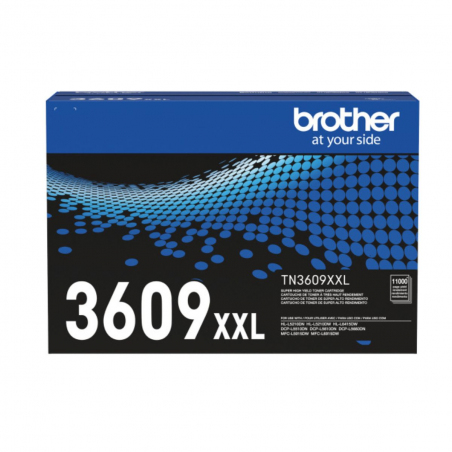 Cartucho Tóner Brother TN-3609XXL Negro Original