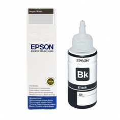 Botella de tinta EPSON T673120-AL Negro Para L800, L810, L850, L1800