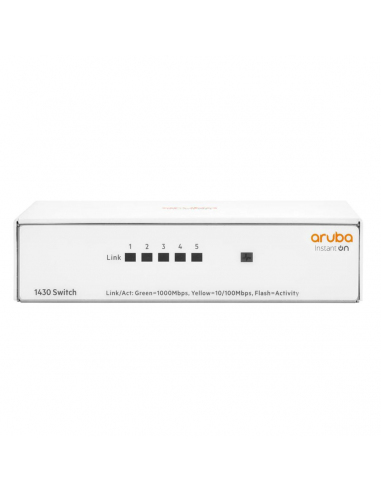 Switch Aruba Instant On 1430 5 Puertos RJ-45 - R8R44A