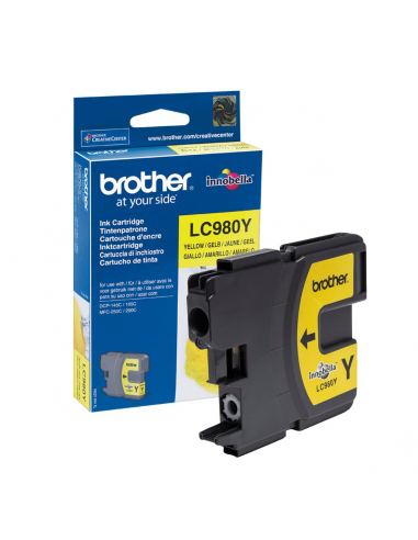 Cartucho de tinta Brother LC980Y Amarillo Original