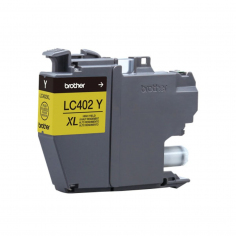 Cartucho de Tinta Brother LC402XLY Amarillo Original 2