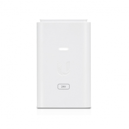Inyector PoE Ubiquiti POE-24-7W-G-WH 24V 0.3A Gigabit