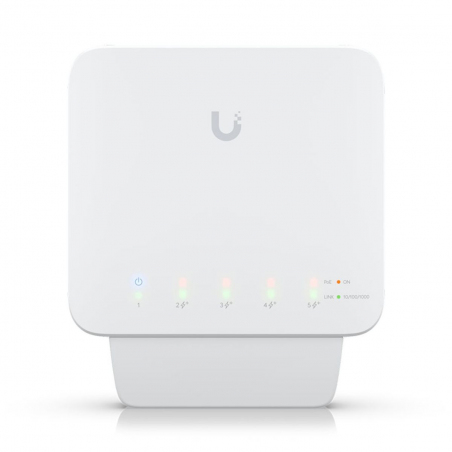 Switch Ubiquiti USW-FLEX 5 Puertos RJ-45 PoE
