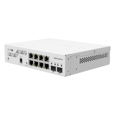 Switch Mikrotik CSS610-8G-2S+IN 8 Puertos Ethernet - 2 Puertos SFP+