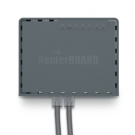 Router MikroTik RB760IGS hEX S - 5 Puertos Ethernet 1 Puerto SFP