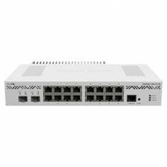 Router MikroTik CCR2004-16G-2S+PC - 16 Puertos Ethernet 2 Puertos SFP+