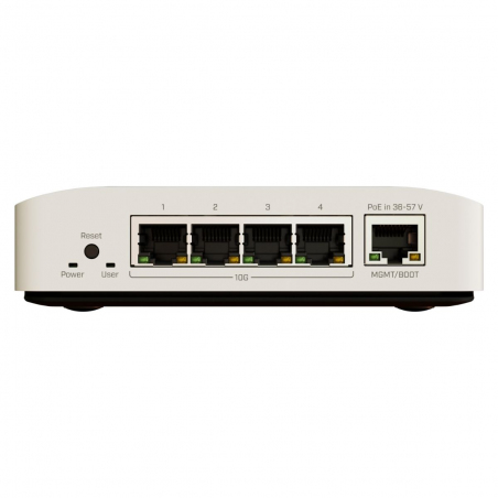 Router MikroTik CRS304-4XG-IN - 4 Puertos Ethernet 10G - 1 Puerto RJ-45