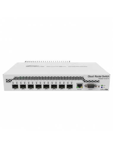 Switch MikroTik CRS309-1G-8S+IN - 8 Puertos SFP - 1 Puerto Ethernet