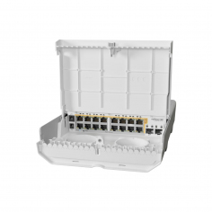 Switch MikroTik CRS318-16P-2S - 16 Puertos Ethernet PoE - 2 Puertos SFP+ 2