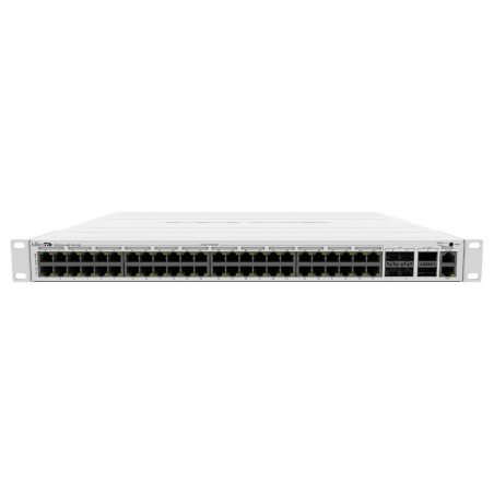 Switch MikroTik CRS354-48P-4S+2Q+RM - 48 Puertos Ethernet - 6 Puertos SFP