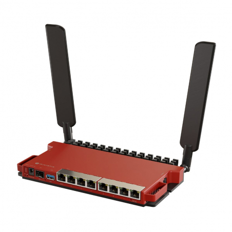 Router MikroTik L009UIGS-2HAXD-IN WIFI SF - 8 Puertos RJ-45