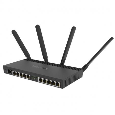 Router Mikrotik RB4011iGS+5HacQ2HnD-IN - 10 Puertos Ethernet - 1 Puerto SFP+