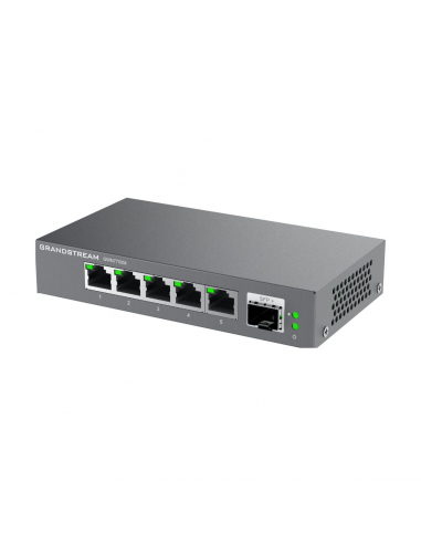 Switch Grandstream GWN7700MP - 5 Puertos Gigabit 2.5 - 1 Puerto SFP+