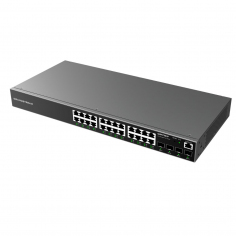 Switch Grandstream GWN7803P - 24 Puertos RJ-45 PoE - 4 Puertos SFP 2
